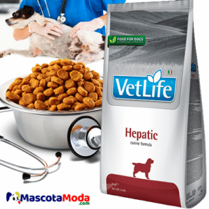 Alimento VetLife hepatico para perros