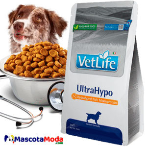 Alimento VetLife UltraHipo alergias severas perros