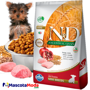 Alimento N&D ANCESTRAL pollo cachorros mini