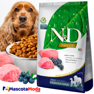 Alimento N&D PRIME pollo para cachorros medianos