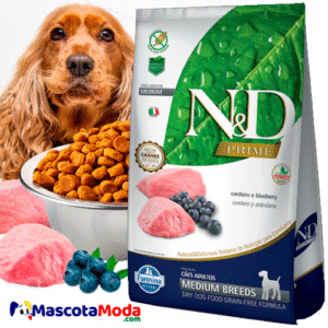 Alimento N&D PRIME cordero para perros medianos