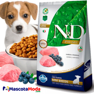 Alimento N&D PRIME cordero para cachorros mini