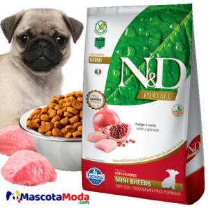 Alimento N&D PRIME pollo para cachorros mini