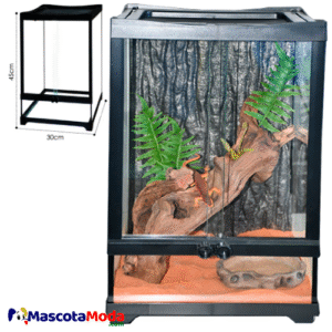 Terrario profesional DOPHIN doble puerta