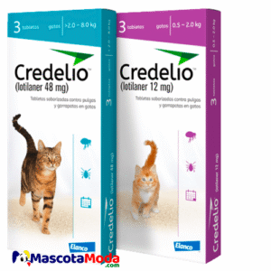 Credelio pastillas anti pulgas para gatos 3 unidades