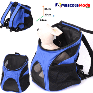 Bolso tipo mochila para perros miniatura y cachorros