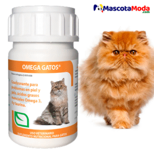 OMEGA gatos pelo reluciente y menos caída