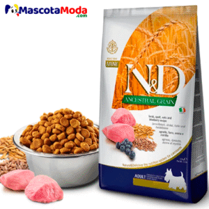 Alimento N&D ANCESTRAL cordero perros medianos y mini