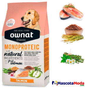 OWNAT alimento monoproteico salmón para perros