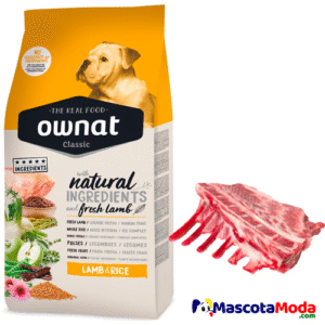Ownat Classic Cordero y Arroz perros adultos