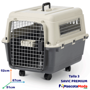 Caja de transporte 3 kennel SAVIC EUROPEO perros