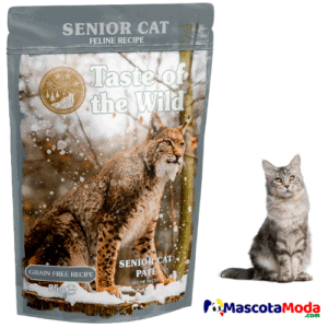 Senior Cat alimento húmedo gatos Taste of the wild