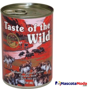 Sowthwest Canyon alimento húmedo perros Taste of the wild