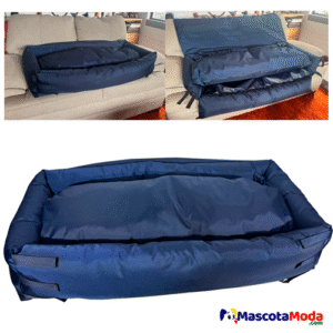 Cama acolchada para perros y protector muebles y el carro 3 en 1