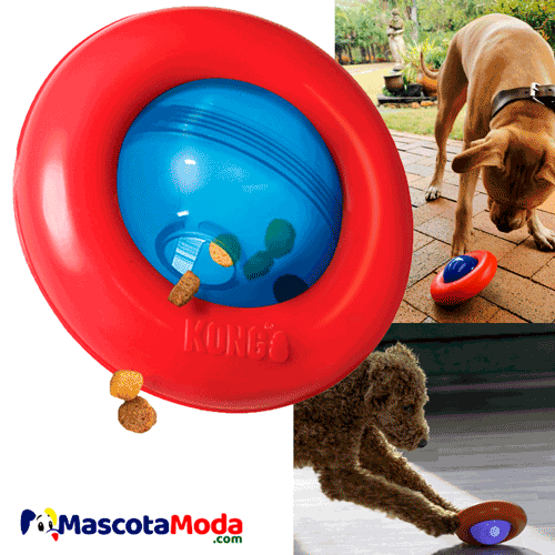 Gyro KONG dispensador giroscopio interactivo pepas perro