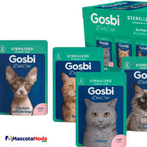 GOSBI DeliCat alimento humedo gatos castrados