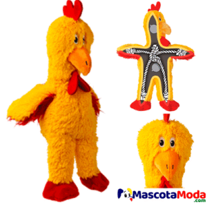 Peluche KONG pollo gigante para perros y cachorros