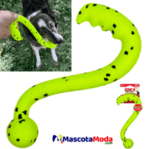 Bastón lanzador tecnología y resistencia juguete para perros