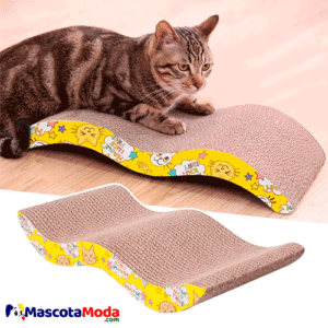 Juguete Rascador plano panal en cartón para gatos