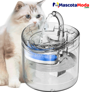Bebedero Fuente de Agua transparente gatos HAPUP