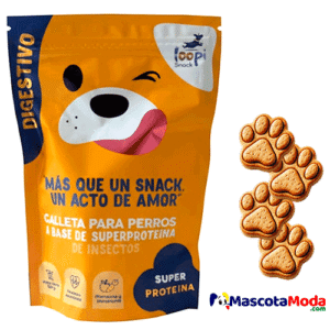 Loopi Snack galletas proteína de insectos para perros