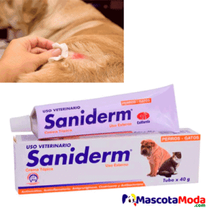 SANIDERM Solución Tópica Veterinaria rasguños lesiones