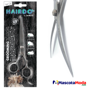 Tijeras de Acero Inoxidable curva Peluquería Canina