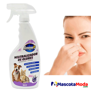 Amonex neutralizador de olores para mascotas perros y gatos