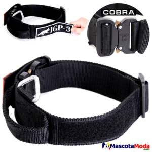 Collar COBRA perros fuertes en entrenamiento táctico
