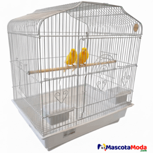 Jaula clásica amplia para aves pericos canarios