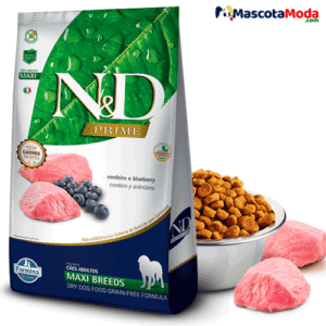 Alimento N&D PRIME cordero para perros grandes