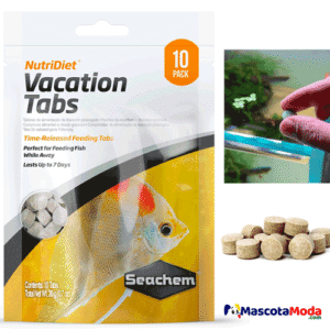 Alimento Vacacional para peces tabletas Seachem acuarios