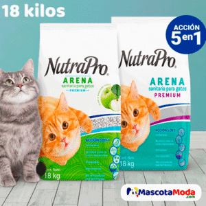 Arena Premium para gatos NUTRAPRO 18 kilos