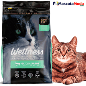 Wellnes alimento GRAIN FREE para gatos adultos