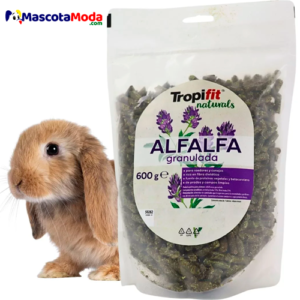Alfalfa granulada TROPIFIT alimento premium conejos
