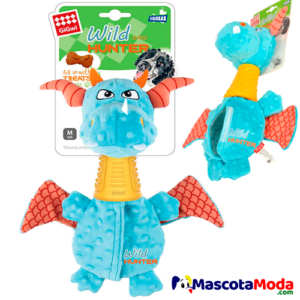 Dragón grande en peluche con cuello en caucho