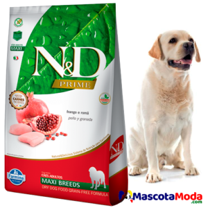 Alimento N&D PRIME pollo para perros grandes