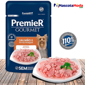 Premier GOURMET alimento húmedo de salmón para perros