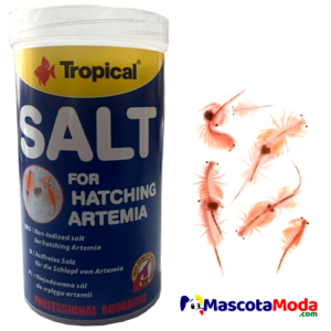 Sal para acuarios y eclosión de artemia TROPICAL