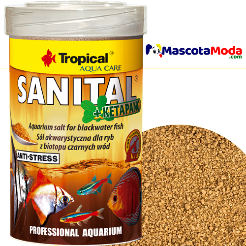 Sanital ketapang sal para acondicionar acuarios