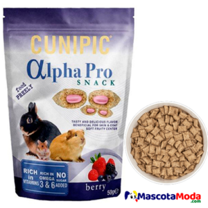 Cunipic Snacks Berry premios para conejos