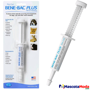 Bene-Bac Plus Pet Gel Probióticos de Rescate para mascotas