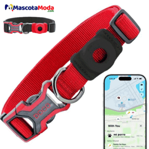 Collar DOCO porta AIRTAG para perros calidad