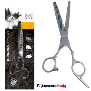 Tijeras entresacadora para peluquería canina