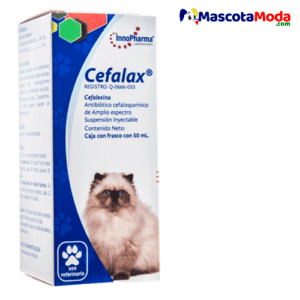 Cefalax Cefalexina inyectable Antibiótico veterinario