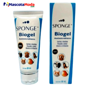 Sponge Biogel cicatrización de heridas peros y gatos