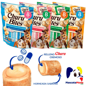 Churu Bites para Perros Premios Premium de Doble Textura