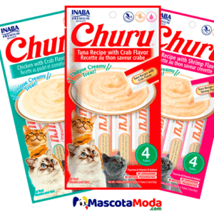Churu snack cremoso Sabores Exóticos para Gatos