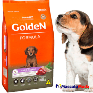 GoldeN Formula alimento cachorros tamaño pequeño carne y arroz