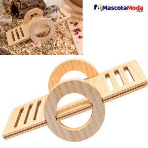 Balancin en madera juguete armable para hamster